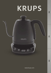 Krups Cafe Control BW923850 Manual