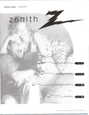 Zenith IQB27FW Operating Manual And Warranty