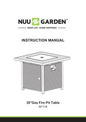 Nuu Garden AF018 Instruction Manual