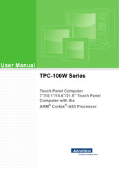 Advantech TPC121WN32YB2904-T User Manual