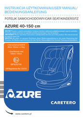 Caretero Azure I-SIZE User Manual