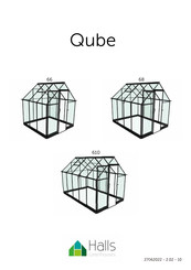 Halls Greenhouses Qube 610 Manual