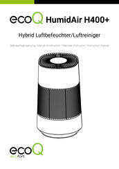 ecoQ HumidAir H400+ Instruction Manual