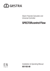GESTRA SPECTORcontrol Flow Installation & Operating Manual
