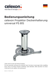 Celexon PS 815 User Manual