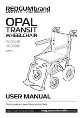 REDGUM Brand OPAL TRANSIT RG311B18 User Manual