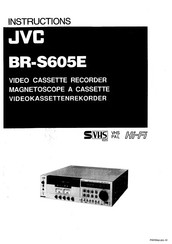 JVC BR-SG605E Instructions Manual