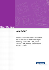 Advantech AIMB-587 User Manual