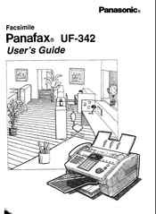 Panasonic Panafax UF -342 User Manual