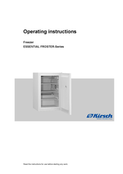 Kirsch ESSENTIAL FROSTER LABEX 71 Operating Instructions Manual
