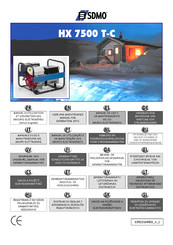 SDMO HX 7500 T User And Maintenance Manual