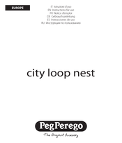 Peg-Perego city loop nest Instructions For Use Manual