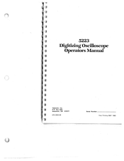 Tektronix 5223 Operator's Manual