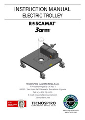 Tecnospiro 3arm ROSCAMAT Instruction Manual