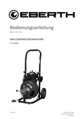 EBERTH PT1-R2000E Operating Manual