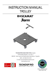 Tecnospiro ROSCAMAT 3arm TROLLEY 700 Instruction Manual