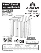 Arrow WR65 Owner's Manual & Assembly Manual