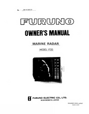 Furuno 1720 Owner's Manual