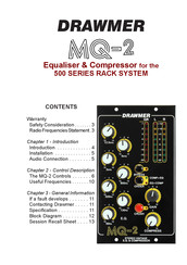 Drawmer MQ-2 Manual