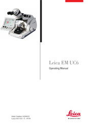 Leica EM UC6 Operating Manual