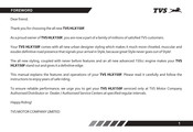 TVS HLX150F 2023 Manual