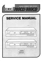 C.E.C. 880CD Service Manual