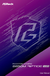 ASROCK PHANTOM GAMING B850M Riptide WiFi User Manual