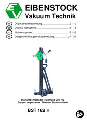 EIBENSTOCK BST 162 H Original Instructions Manual