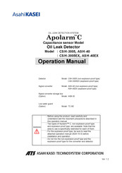 Asahi KASEI Apolarm ASH-40 Operation Manual