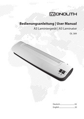 monolith OL 389 User Manual