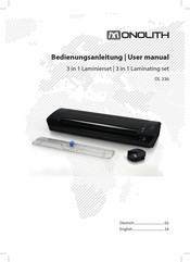 monolith OL 336 User Manual