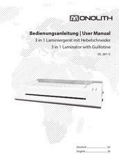 monolith OL 381-C User Manual