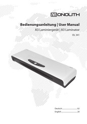 monolith OL 341 User Manual