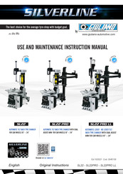 GIULIANO SILVERLINE SL22 PRO Use And Maintenance Instruction Manual