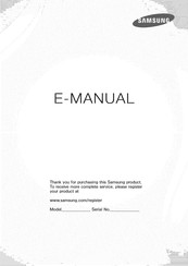 Samsung UN50J5500AFXZA-II01 E-Manual