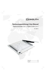 monolith OC 600-C User Manual