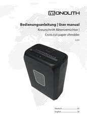 monolith C237 User Manual
