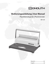 monolith OB 120 User Manual