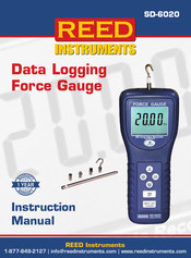 Reed Instruments SD-6020 Instruction Manual