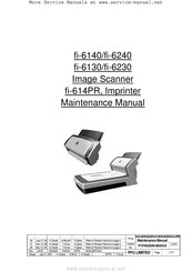 PFU Limited fi-6130 Maintenance Manual