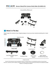PROAIM DL-BRZA-01 Assembly Manual