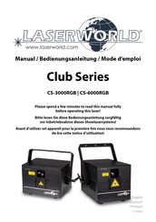 Laserworld CS-3000RGB Manual