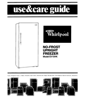 Whirlpool EV15HKXRW3 Use & Care Manual