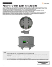 enphase IQ Meter Collar Quick Install Manual