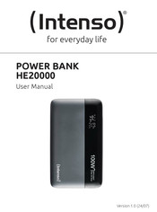 Intenso HE20000 User Manual