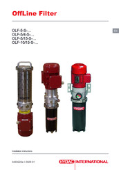 HYDAC International OLF-10/15-S Series Installation Instructions Manual