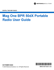Motorola Mag One BPR 50dX User Manual
