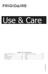 Frigidaire FFFS5115PA0 Use & Care Manual