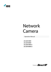 Idis DC-D4811WRX Operation Manual
