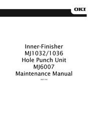 Oki MJ1036 Maintenance Manual